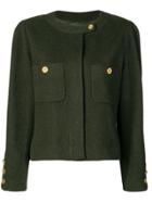 Chanel Vintage Concealed Fastening Jacket - Green