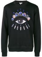 Kenzo Indonesian Flower Eye Sweater - Black