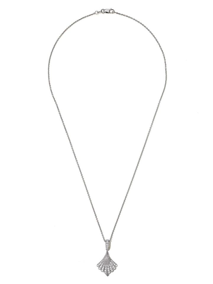 Fairfax & Roberts 18kt White Gold Modele Diamond Necklace - Silver
