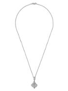 Fairfax & Roberts 18kt White Gold Modele Diamond Necklace - Silver