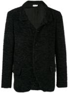 Comme Des Garçons Pre-owned Textured Blazer - Black