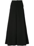 Roland Mouret Lenark Culotte Cropped Trousers - Black