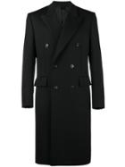 Balenciaga Classic Double Breasted Coat - Black