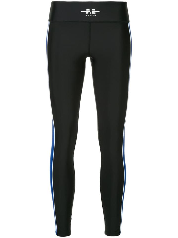 P.e Nation Touch Back Leggings - Black