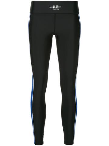 P.e Nation Touch Back Leggings - Black