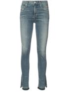 Slit Hem Skinny Jeans - Women - Cotton/polyester/polyurethane - 25, Blue, Cotton/polyester/polyurethane, Citizens Of Humanity