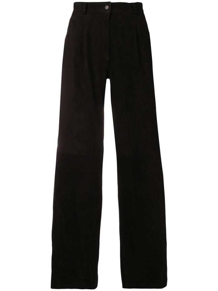 Magda Butrym Wide-leg Flared Jeans - Black