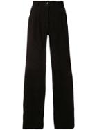Magda Butrym Wide-leg Flared Jeans - Black