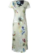 Calvin Klein Collection Floral Print Dress