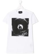 John Richmond Junior Teen Printed T-shirt - White