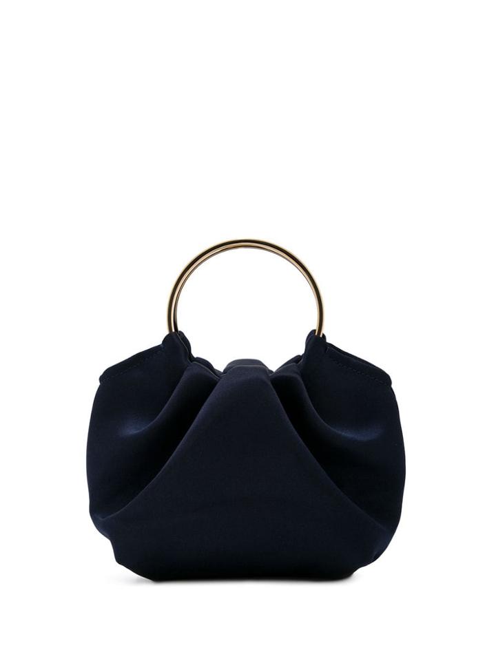 The Row Pleated Mini Bag - Blue