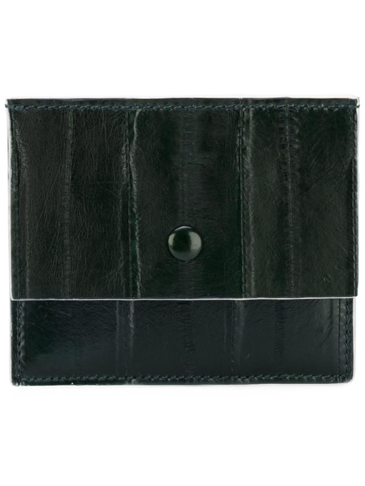 Corto Moltedo Card Bi-fold Wallet - Green