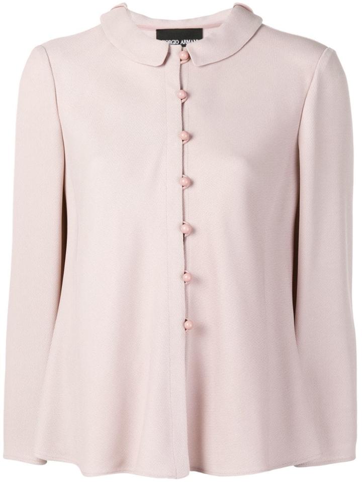 Giorgio Armani Classic Collar Jacket - Pink