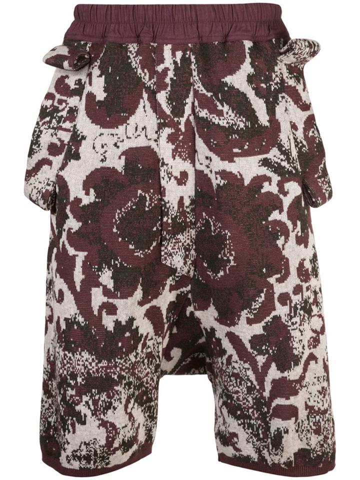 Bernhard Willhelm Floral Knee-length Shorts - Purple
