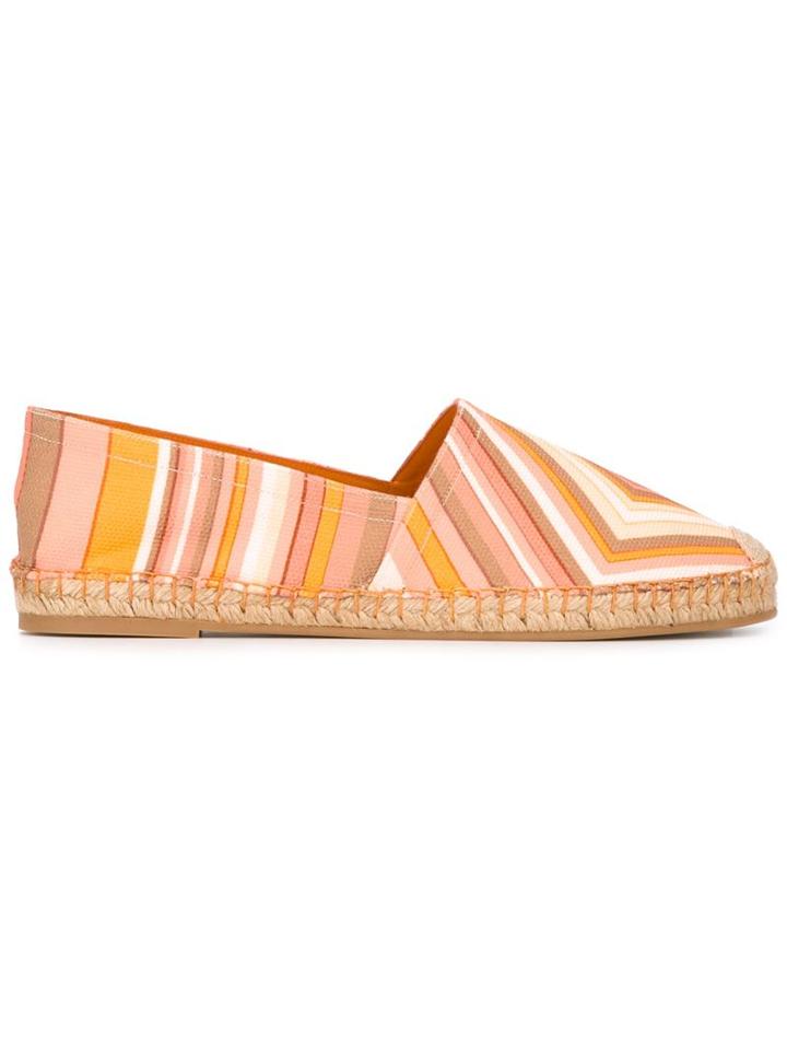 Valentino Garavani 'native Couture' Chevron Espadrilles