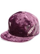 Off-white Diagonals Cap - Pink & Purple
