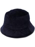 Ymc Ribbed Sun Hat - Blue