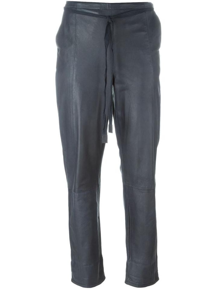 Humanoid Druif Trousers, Women's, Size: S, Blue, Sheep Skin/shearling/cotton