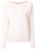 Maison Labiche La Vie Sweatshirt - Pink & Purple