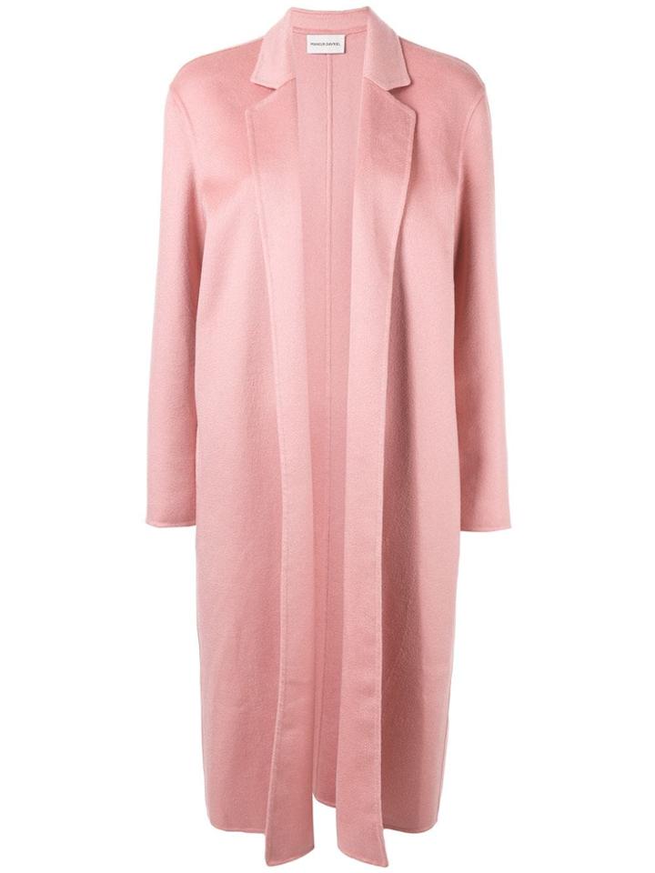 Mansur Gavriel Open-front Cashmere Coat - Pink
