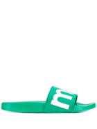 Isabel Marant Logo Sliders - Green