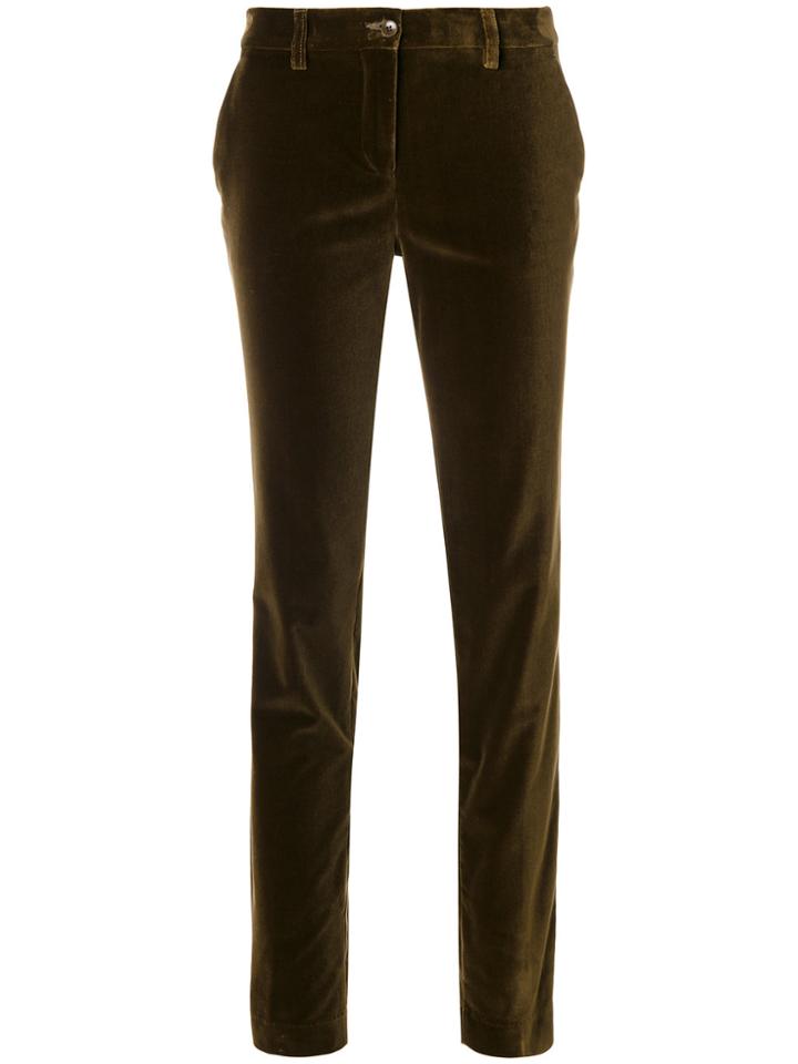 Etro Slim Fit Trousers - Green