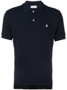 Ami Alexandre Mattiussi Small Logo Polo Shirt, Men's, Size: Large, Blue, Cotton