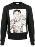 Ih Nom Uh Nit Lil Wayne Print Sweatshirt - Black