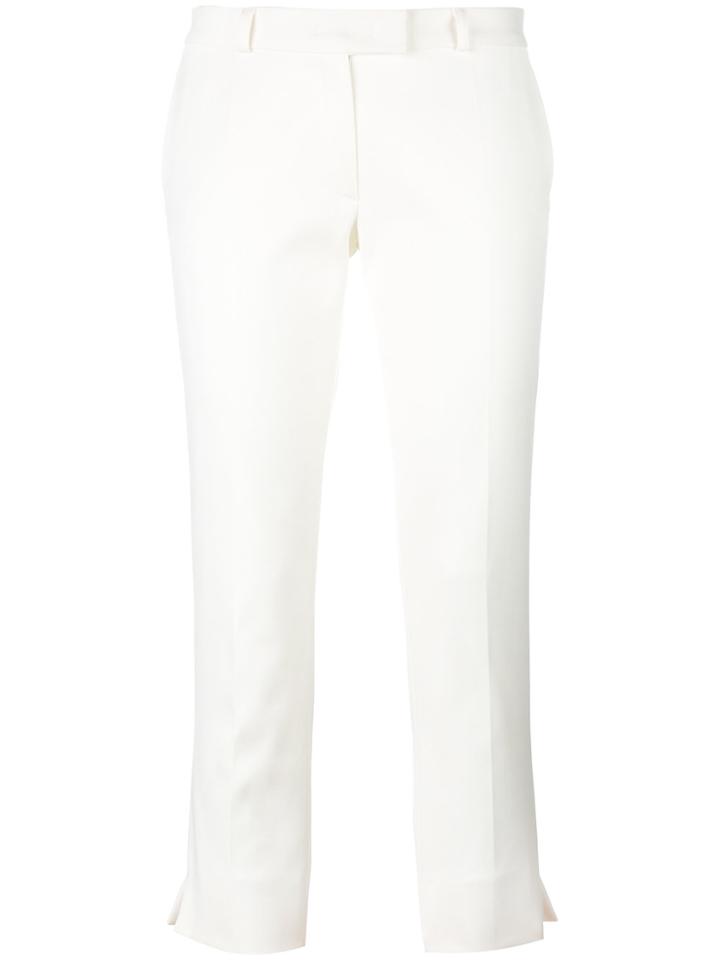 Joseph Cropped Trousers - White