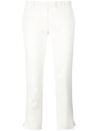 Joseph Cropped Trousers - White