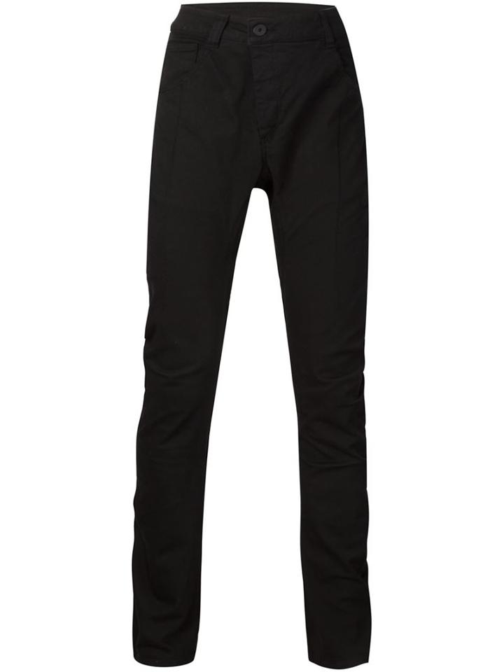 11 By Boris Bidjan Saberi Skinny Jeans, Men's, Size: L, Black, Cotton/spandex/elastane