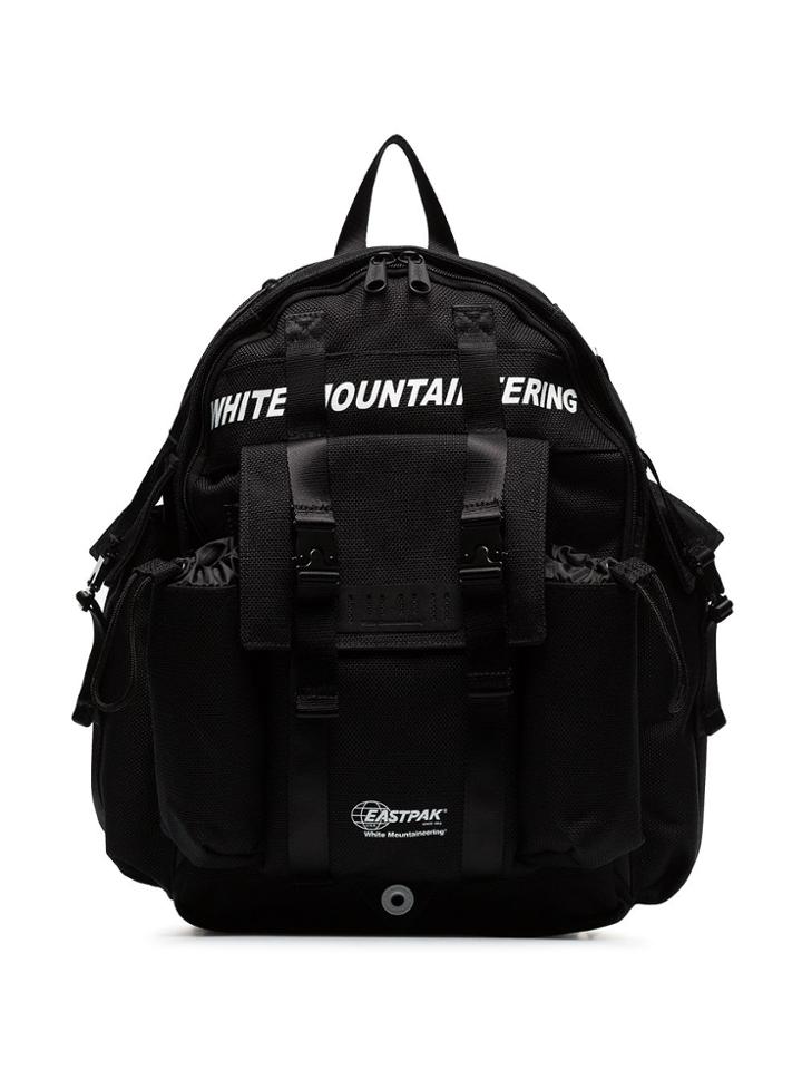 Eastpak X White Mountaineering Logo Print Backpack - Black