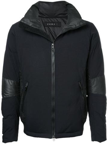 Roar Embellished Zip-up Jacket - Black
