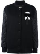 Fendi Quilted Sleeve Jacket - Black
