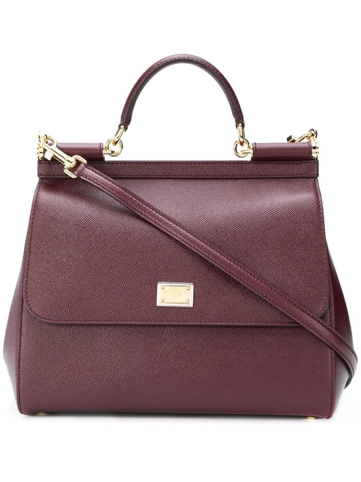 Dolce & Gabbana Sicily Tote Bag - Pink