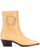 Dorateymur Ring Embellished Boots - Yellow