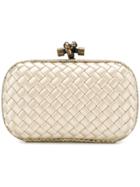 Bottega Veneta Chain Knot Clutch - Nude & Neutrals