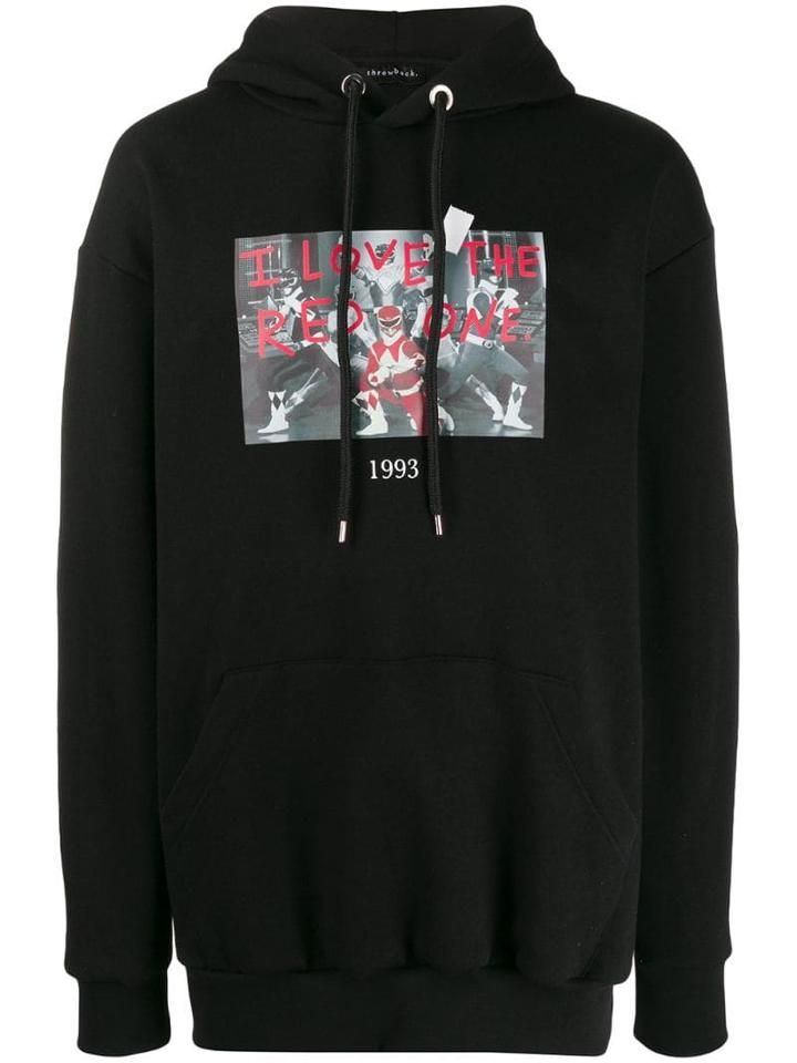 Throwback. Power Hoodie - Black