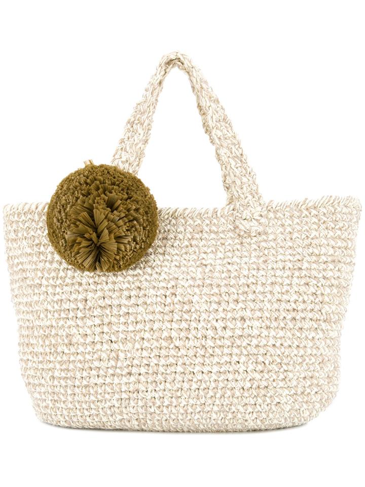 711 Madame Lefranc Beach Bag - Nude & Neutrals
