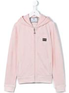 Philipp Plein Kids 'flying Bee' Hoodie, Girl's, Size: 8 Yrs, Pink/purple