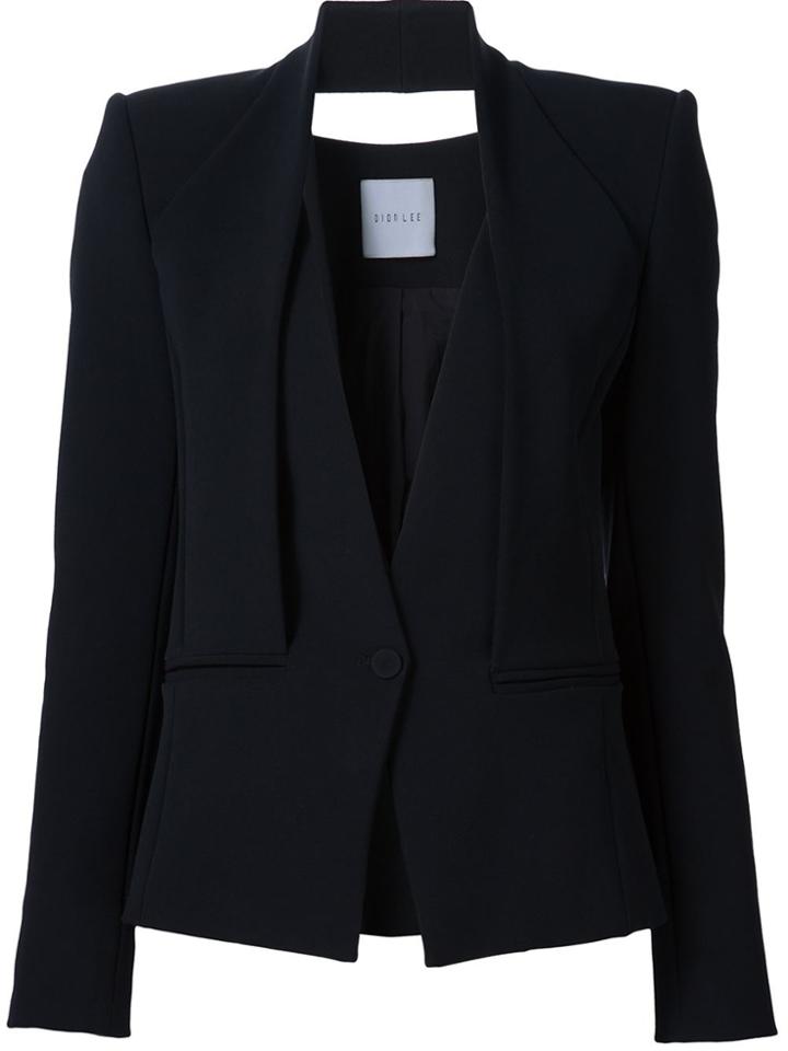 Dion Lee 'invert Compact' Jacket - Black