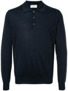 Éditions M.r Button Collar Jumper - Blue