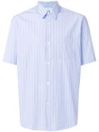 Our Legacy Striped Short-sleeve Shirt - Blue