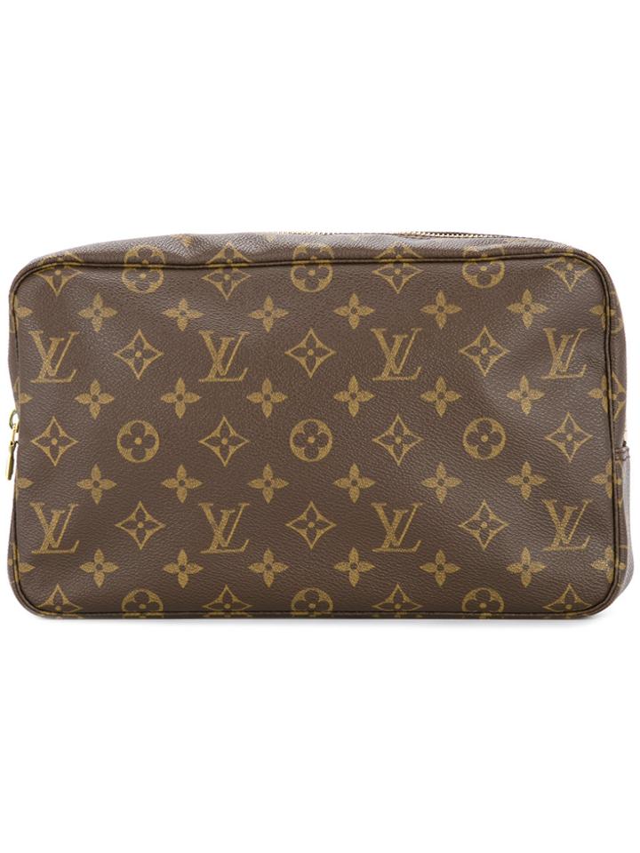 Louis Vuitton Vintage Trousse Toilette 28 Bag - Brown