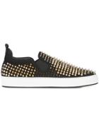 Philipp Plein My Point Slip-on Sneakers - Black