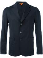 Barena Pinstriped Blazer, Men's, Size: 52, Blue, Virgin Wool/spandex/elastane