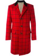 Jean Paul Gaultier Vintage 'flower Power Et Skinheads' Coat - Red