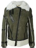 Belstaff 'boulder' Shearling Jacket - Green