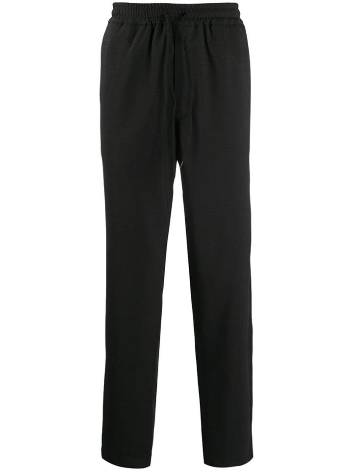Barena Checked Wool Blend Trousers - Grey