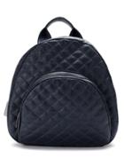 Mara Mac Quilted Leather Bag - Blue